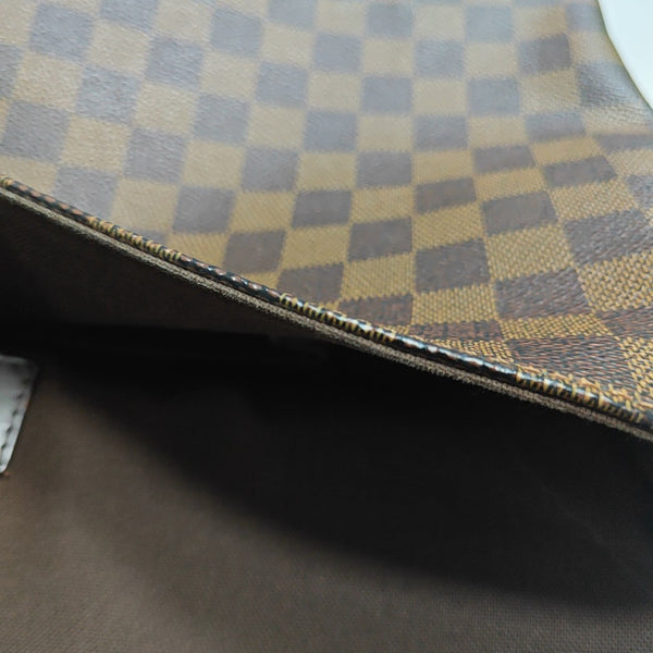 BROOKLYN Damier Ebene Coated Canvas Brown