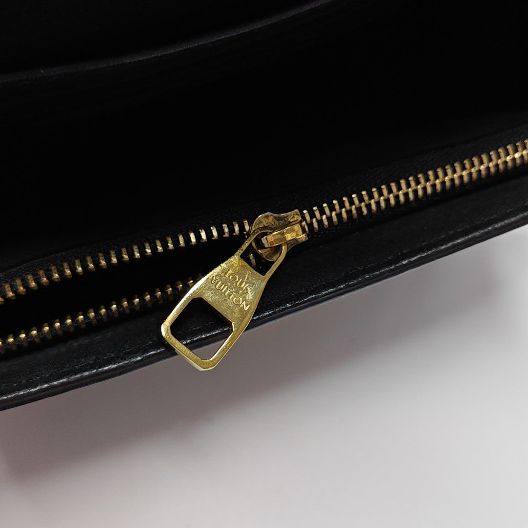 DAUPHINE WOC Monogram Coated Canvas Brown