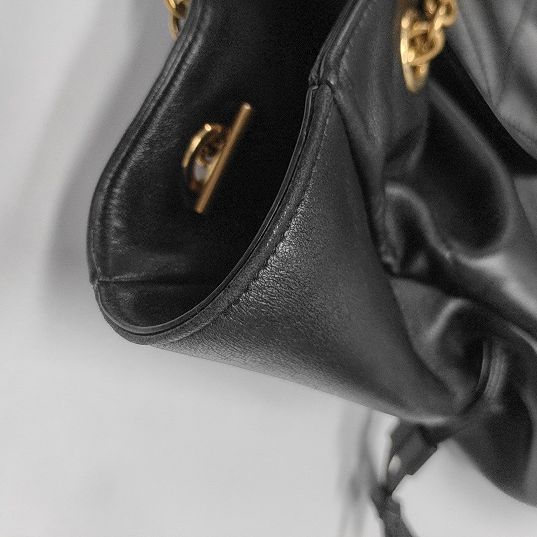 JAMIE SHOPPING Quilted Lambskin Black