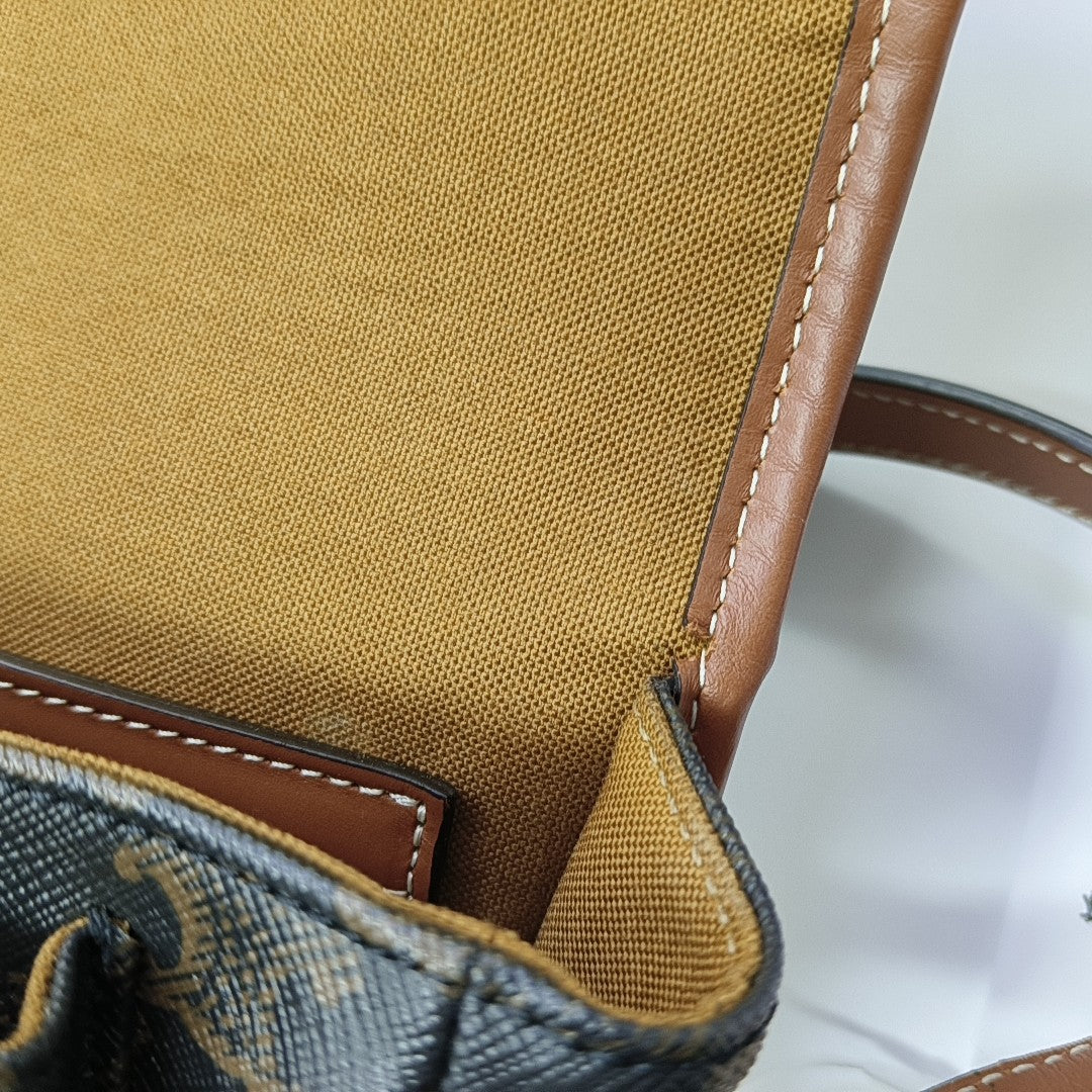 FOLCO Medium Coated Canvas Brown