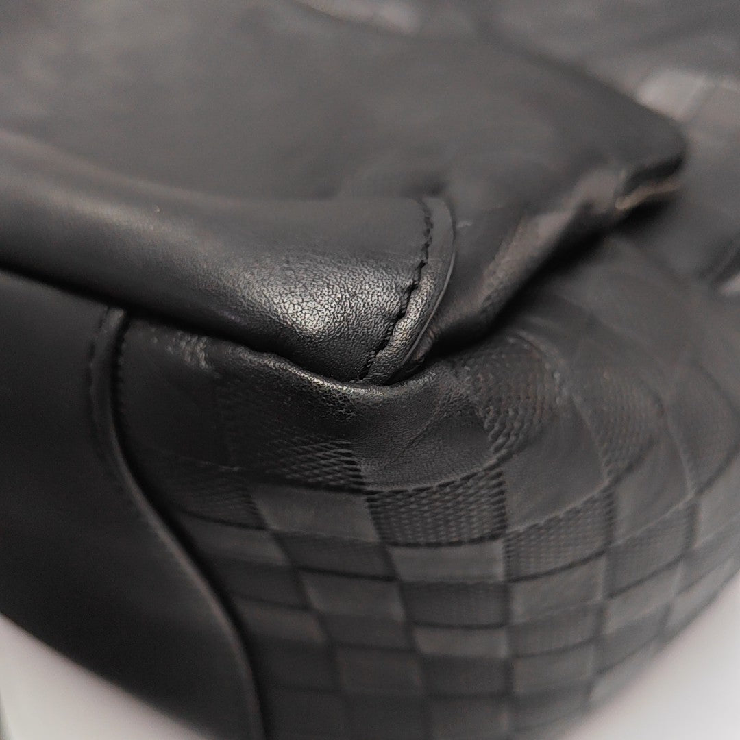 AVENUE Damier Graphite Calfskin Black