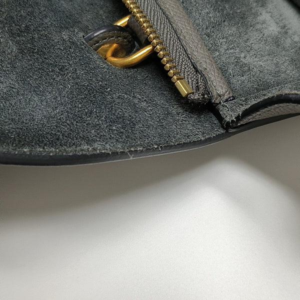 BELT Mini Calfskin Gray