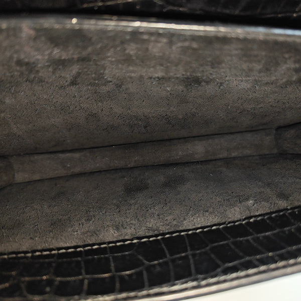 SUNSET Medium Calfskin Black