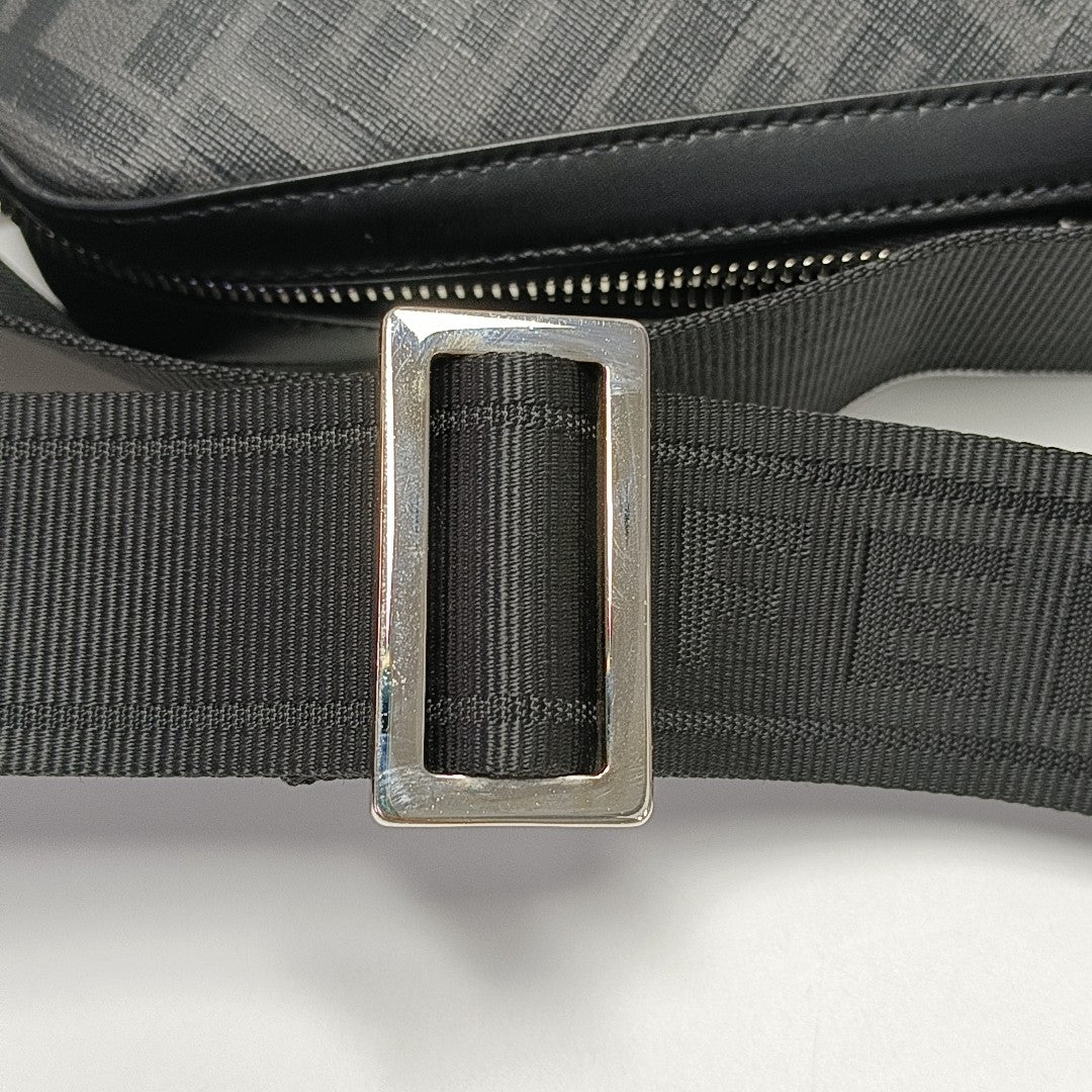Camera Case Coated Canvas Gray