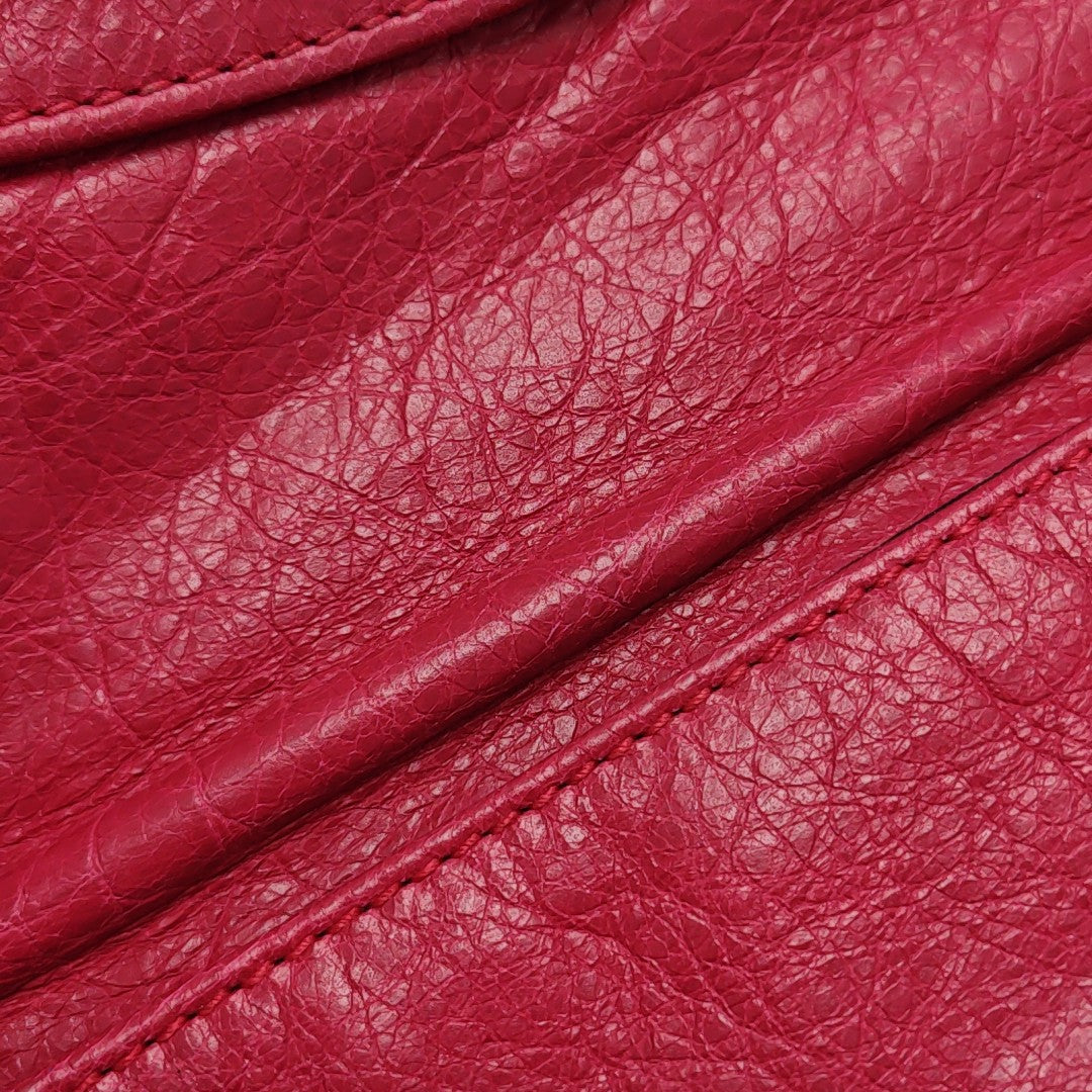 Classic City Small Lambskin Red