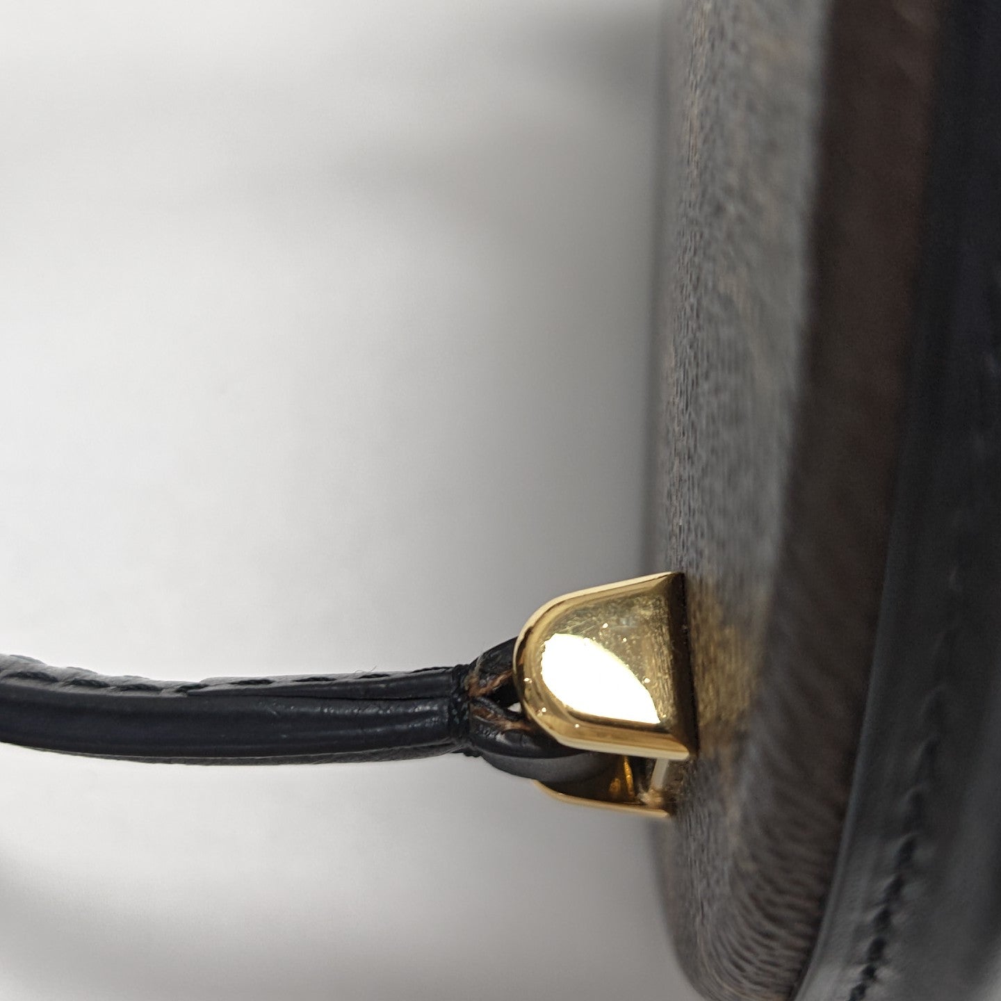 CANNES PM Monogram Coated Canvas Brown
