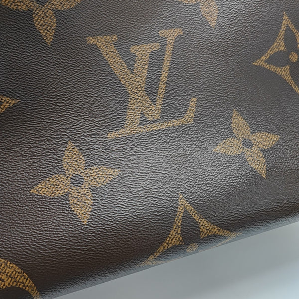 ONTHEGO GM Monogram Coated Canvas Brown