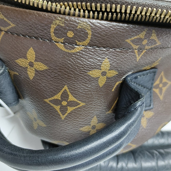 PALM SPRINGS PM Monogram Coated Canvas Brown