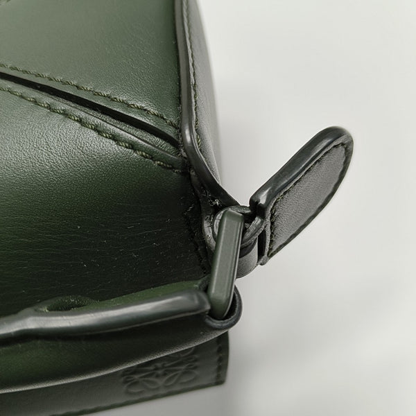 Puzzle Mini Calfskin Green