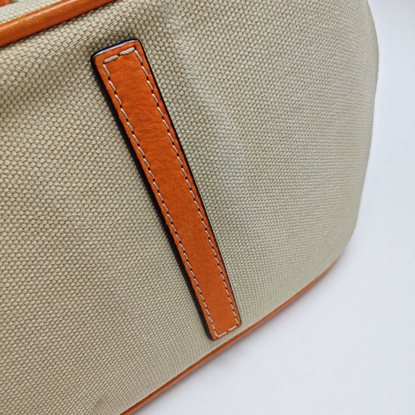 Canvas Shoulder Bag Beige