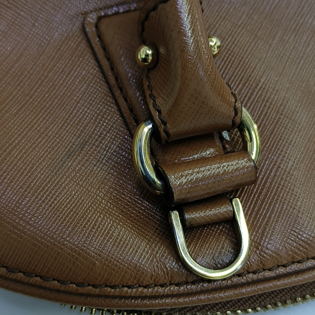 Darina Calfskin Brown