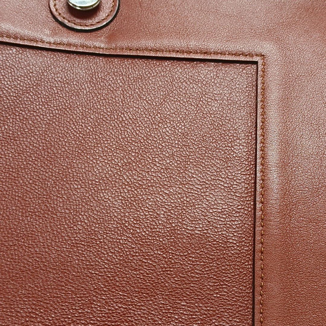 FRAME Medium Calfskin Red
