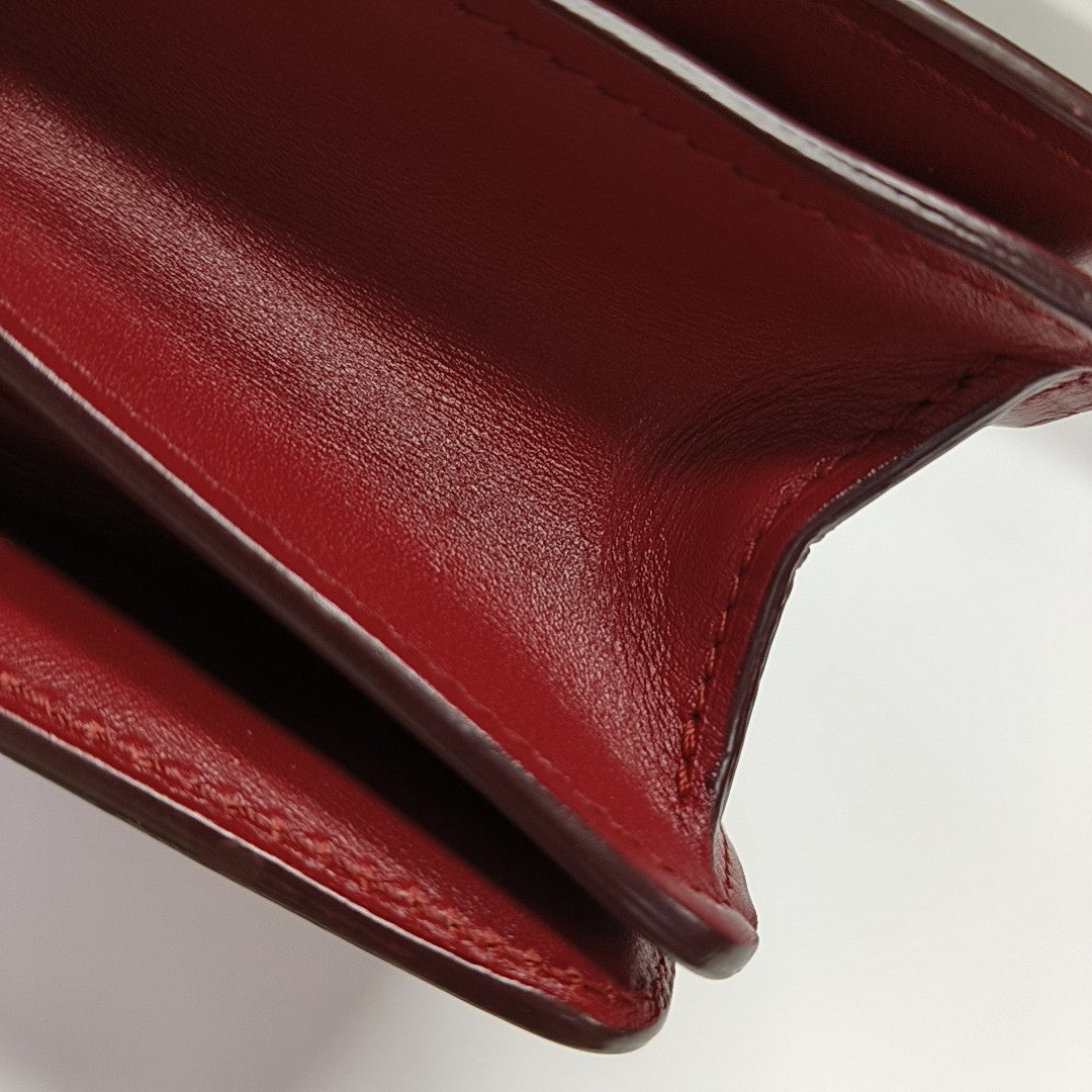 CLASSIC BOX Mini Calfskin Red