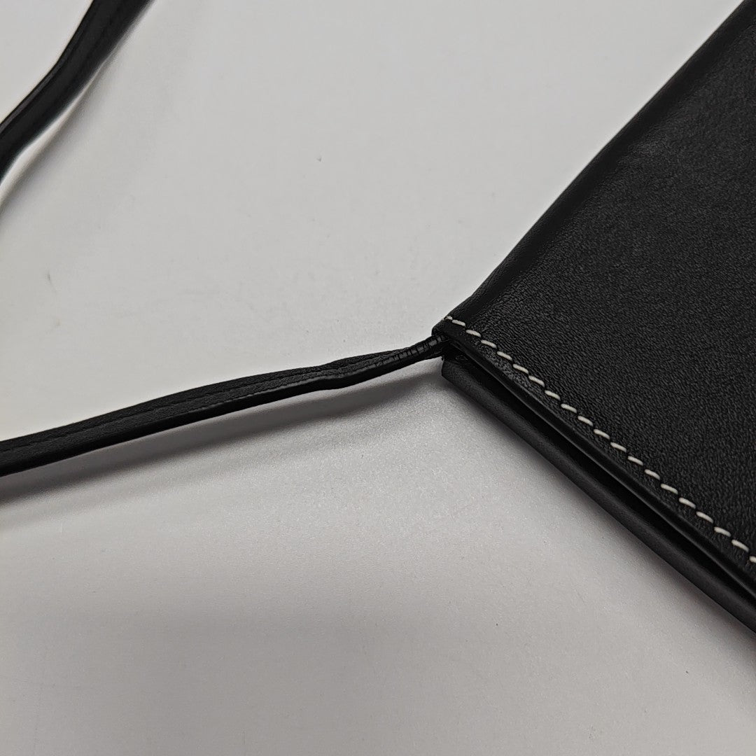 Heel Small Calfskin Black