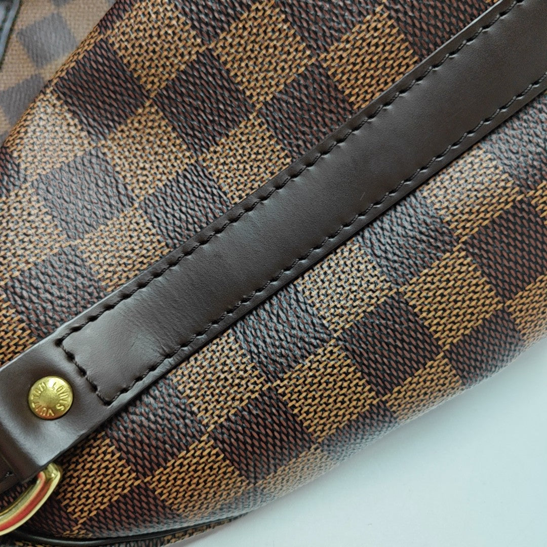 SPEEDY 25 Damier Ebene Coated Canvas Brown
