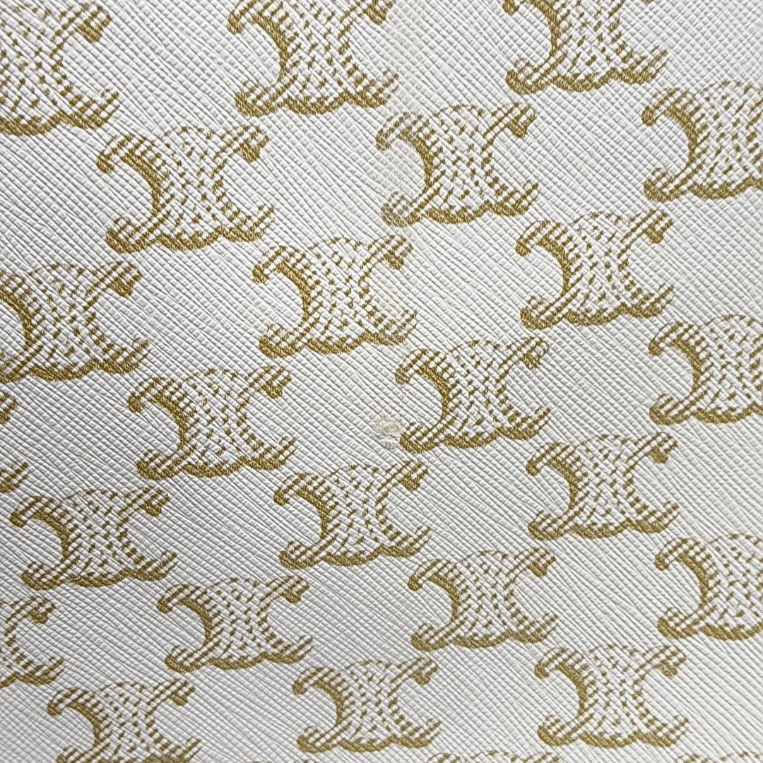 COUFFIN Large Coated Canvas White
