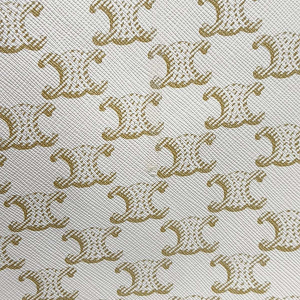 COUFFIN Large Coated Canvas White