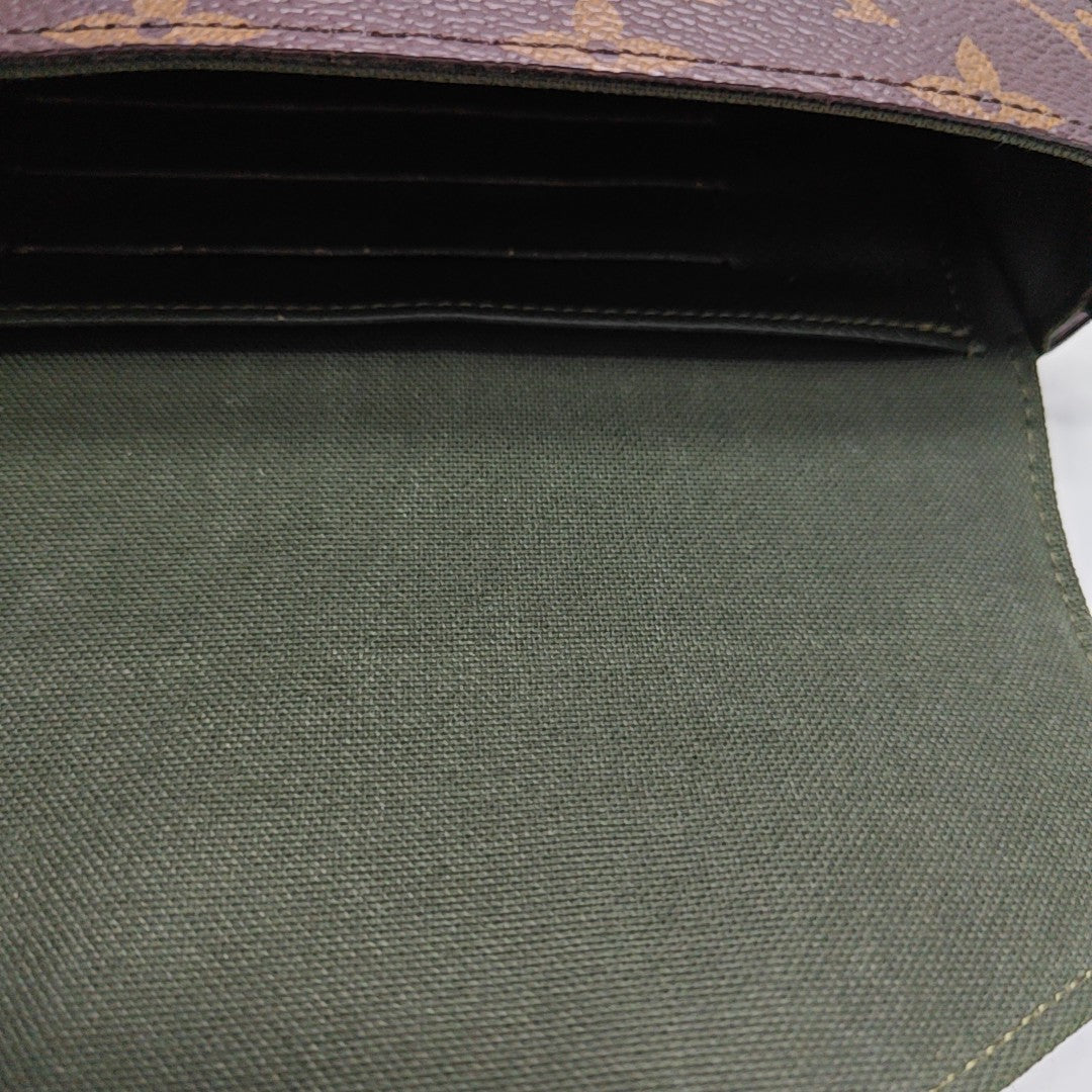 FÉLICIE Monogram Coated Canvas Brown