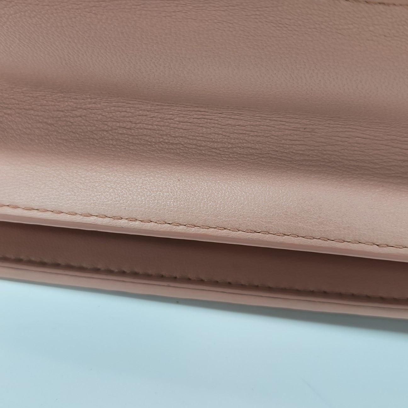 My Miu Quilted Lambskin Pink