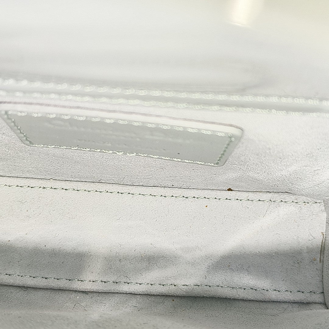 Lady Dior Cannage Patent Leather Blue