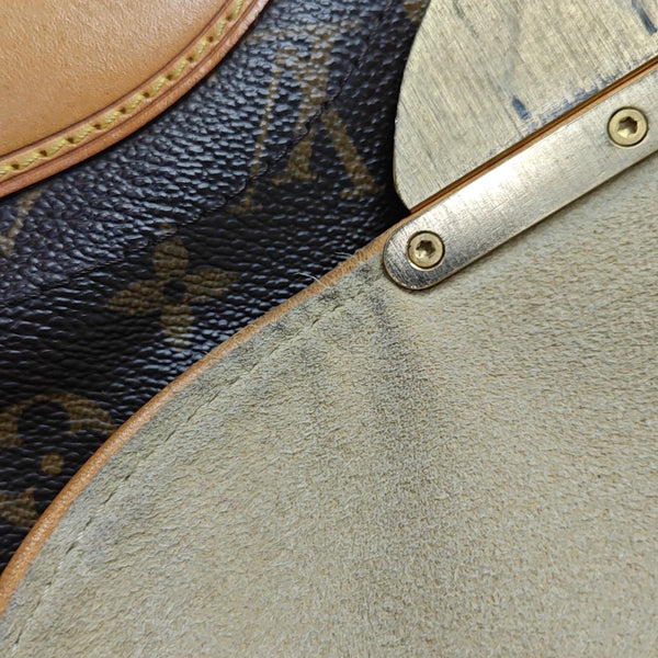 BEVERLY MM Monogram Coated Canvas Brown