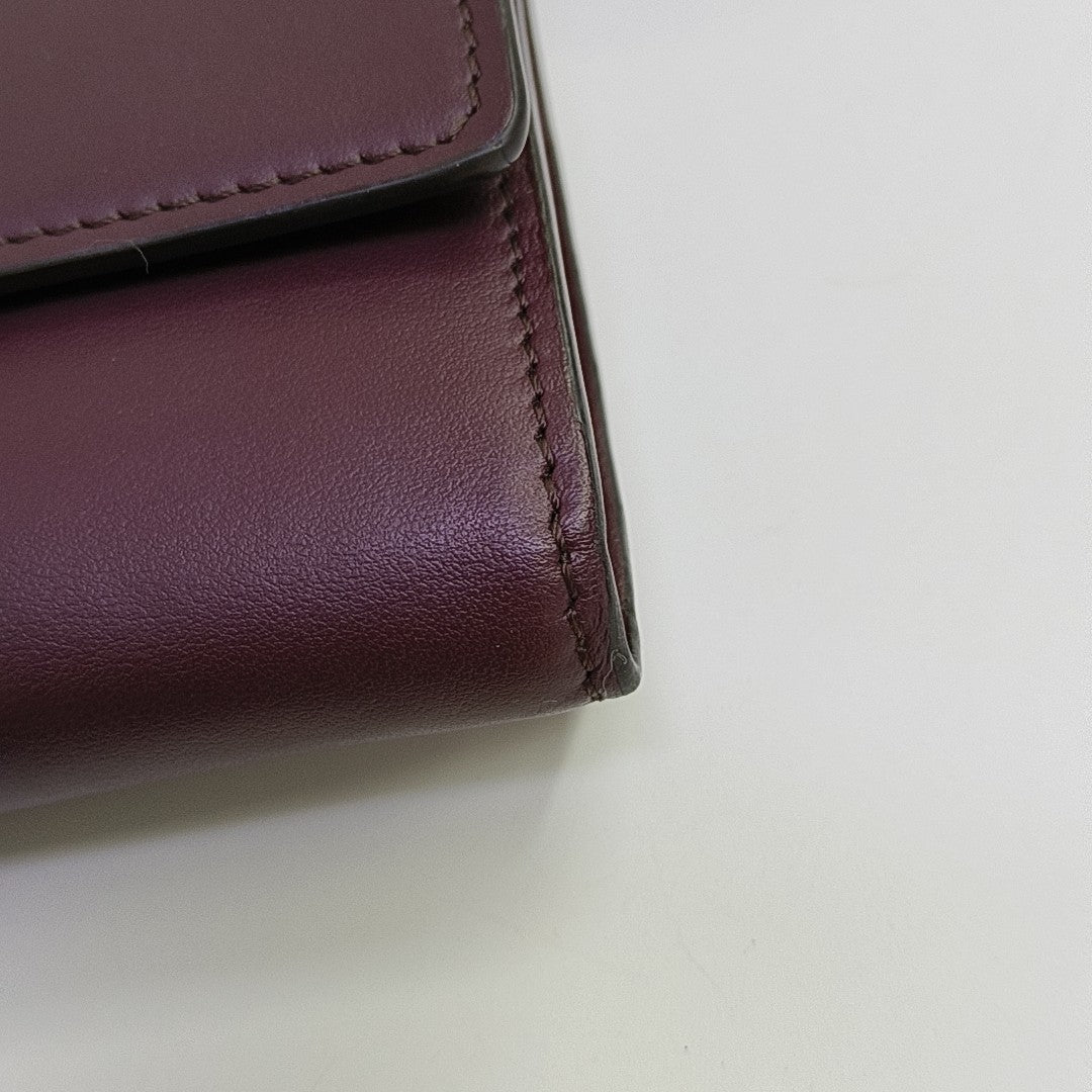 Calfskin Shoulder Bag Red