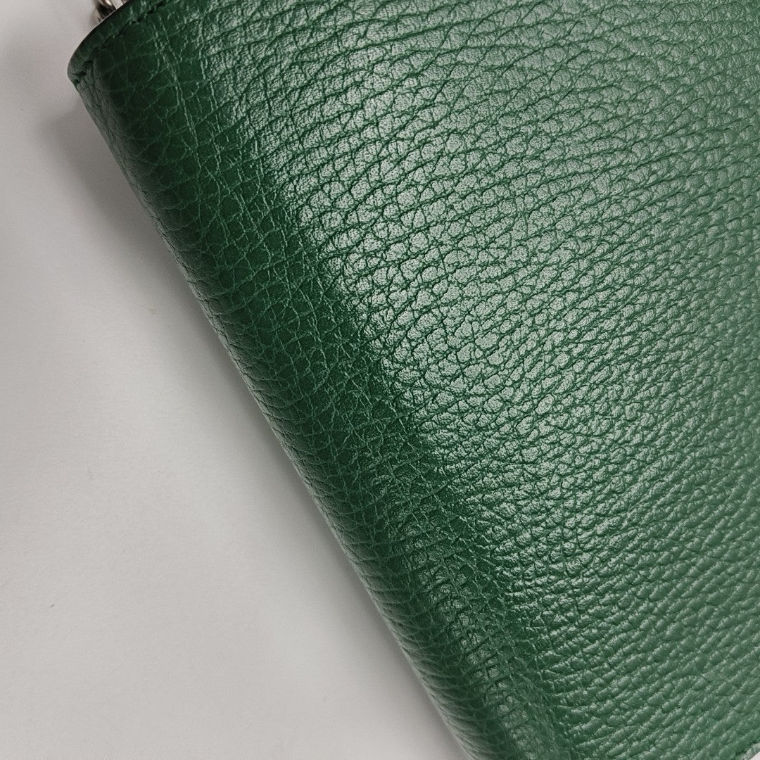 Dionysus Super Mini Calfskin Green