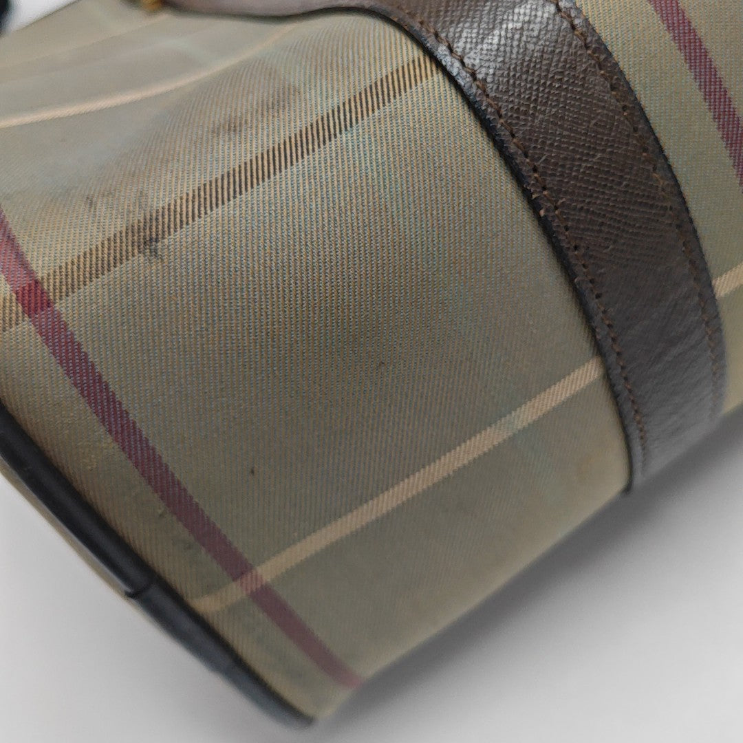 Canvas Top Handle Bag Beige