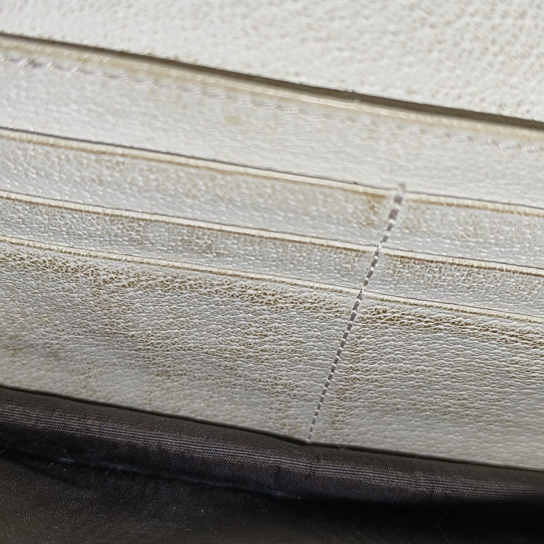 Queen Margaret Mini Monogram Coated Canvas Beige