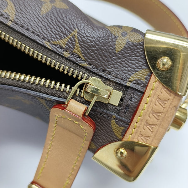 SIDE TRUNK PM Monogram Coated Canvas Brown