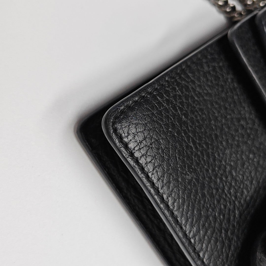 Dionysus Super Mini Calfskin Black