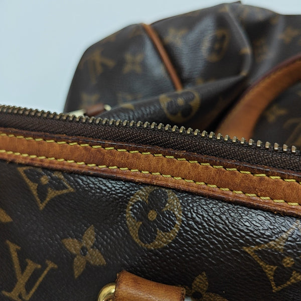 RETIRO GM Monogram Coated Canvas Brown