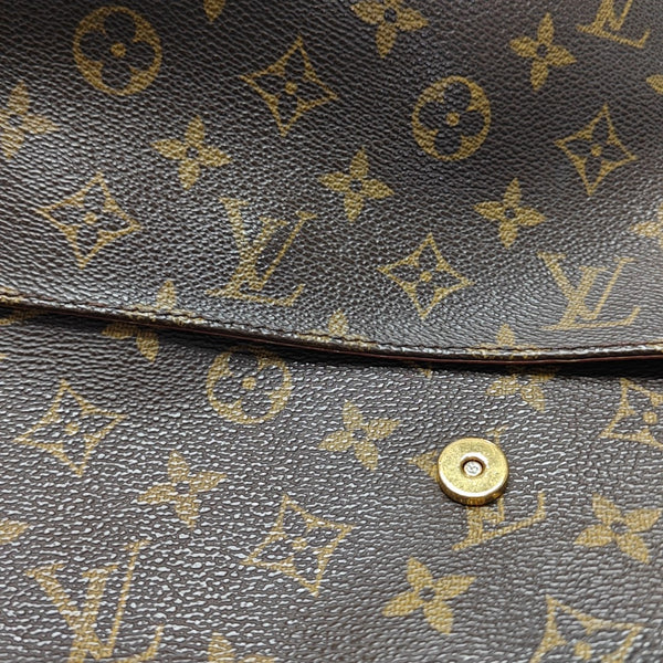 MUSETTE TANGO Monogram Coated Canvas Brown