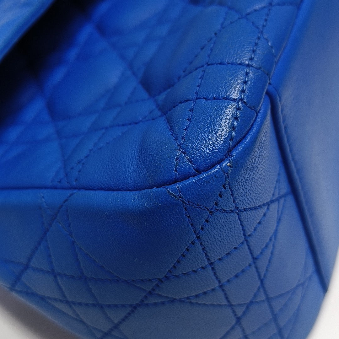 Authenticated pre-owned  Miss Dior Cannage Lambskin Blue - Crossbody Bag at Looply