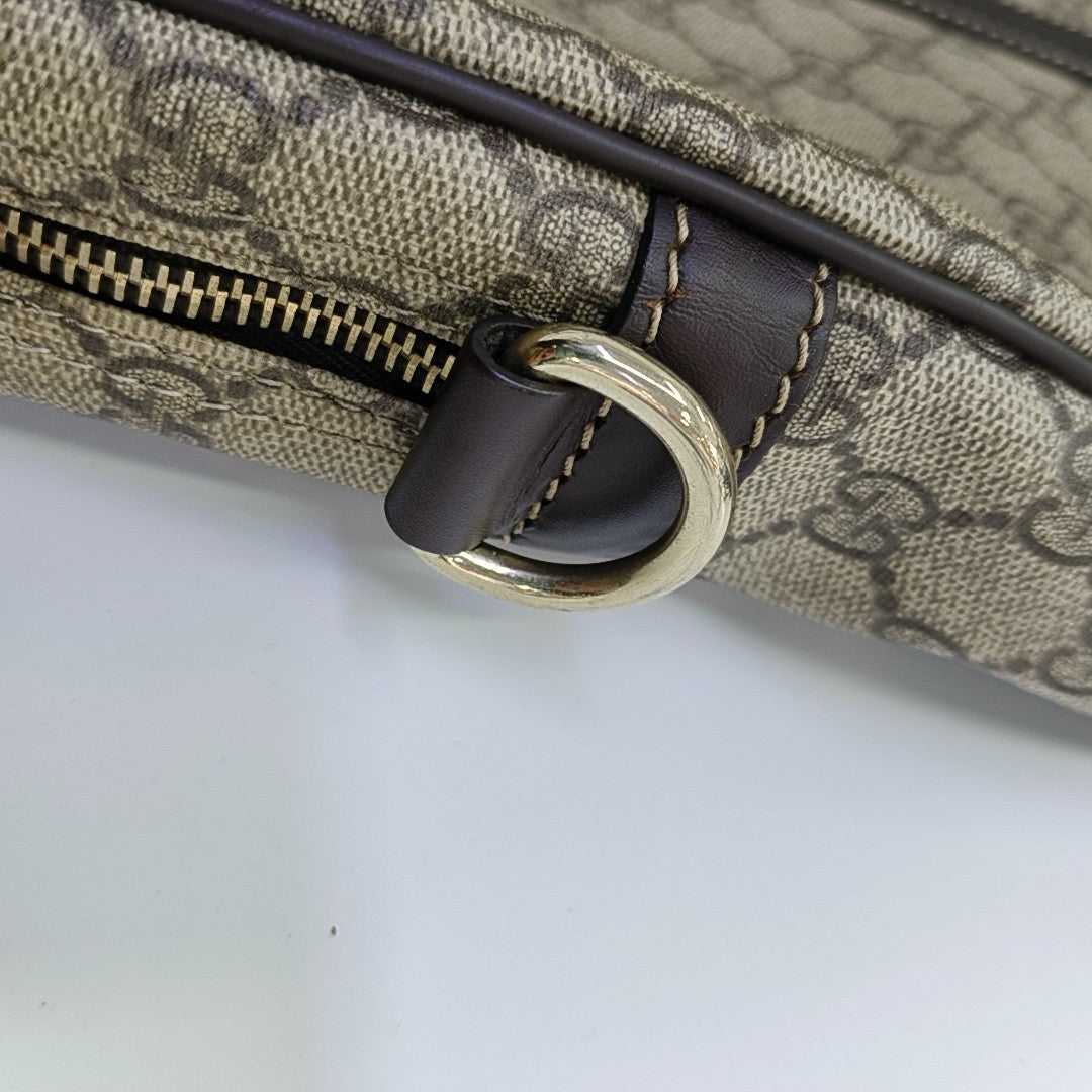 Duffle Monogram Coated Canvas Beige
