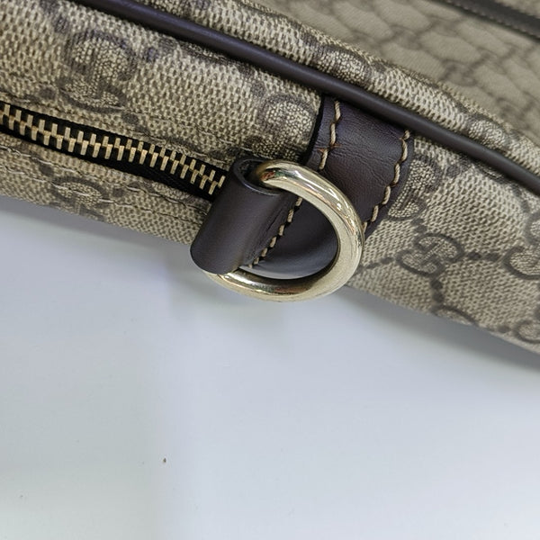 Duffle Monogram Coated Canvas Beige