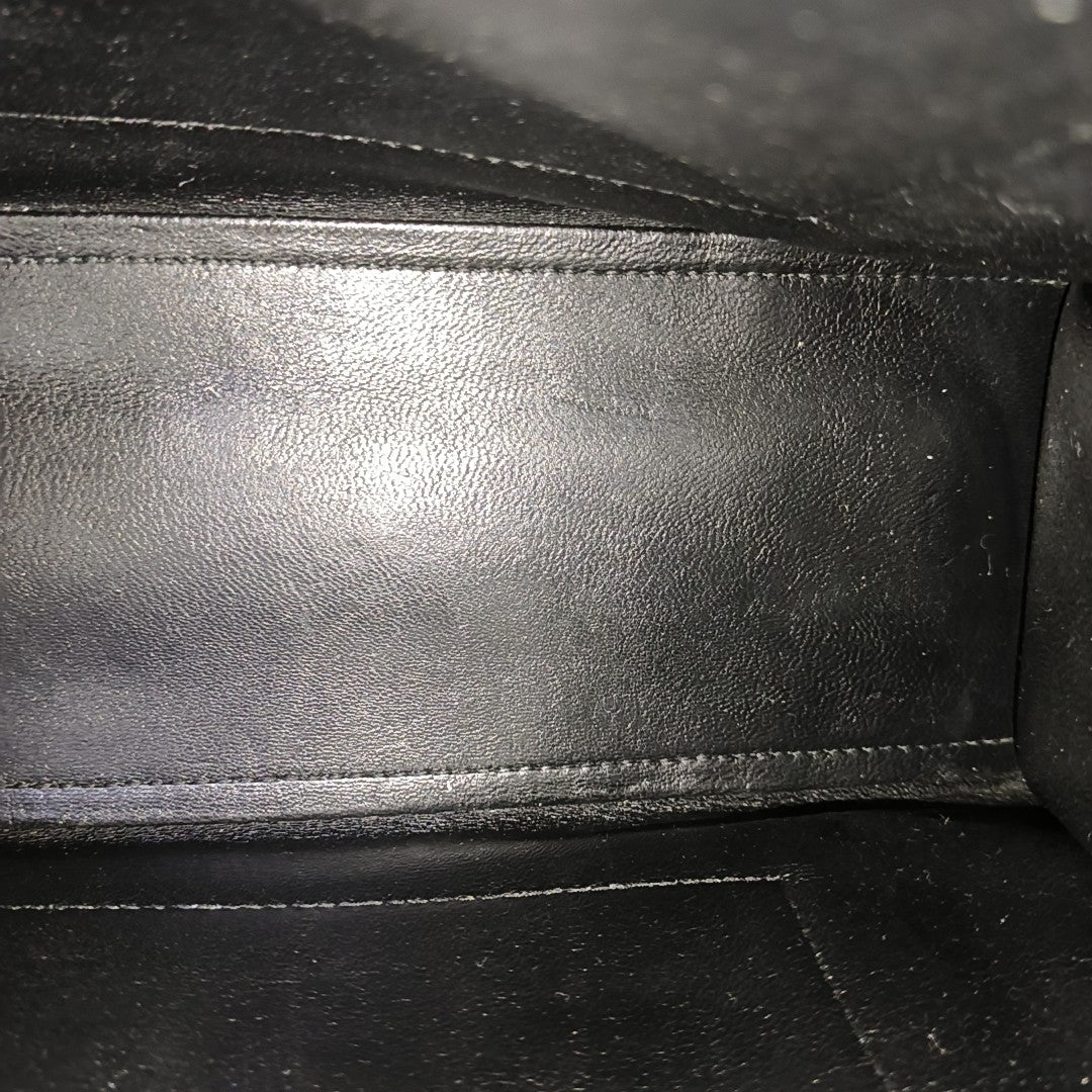 Crush Medium Calfskin Black