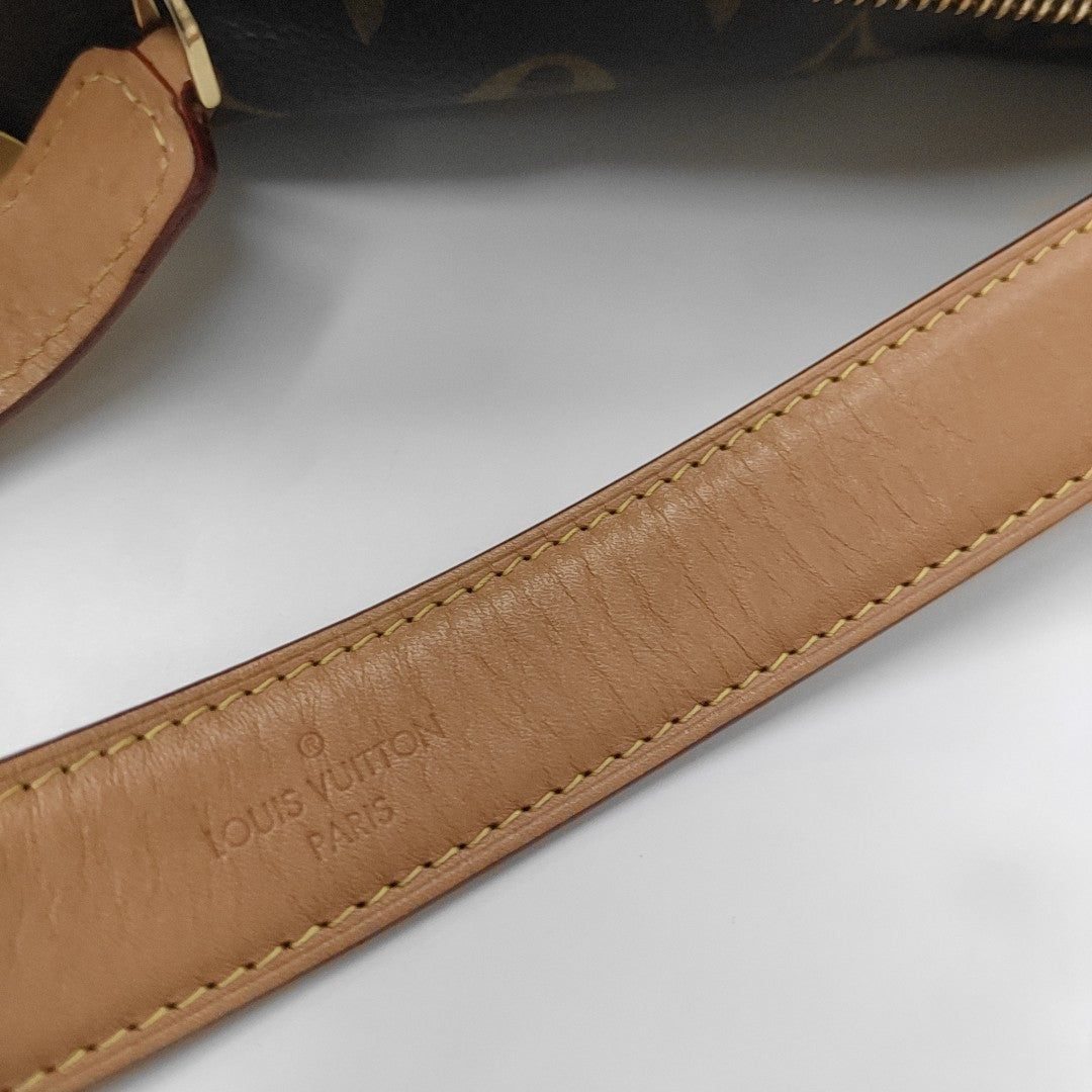 SIDE TRUNK MM Monogram Coated Canvas Brown