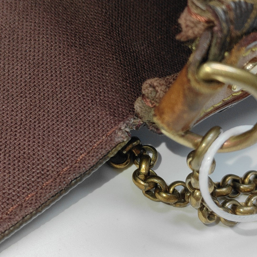 FAVORITE PM Monogram Coated Canvas Brown