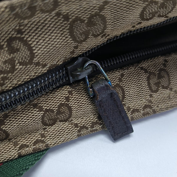 Ophidia Medium Monogram Canvas Brown