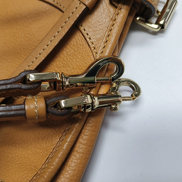 Calfskin Shoulder Bag Yellow