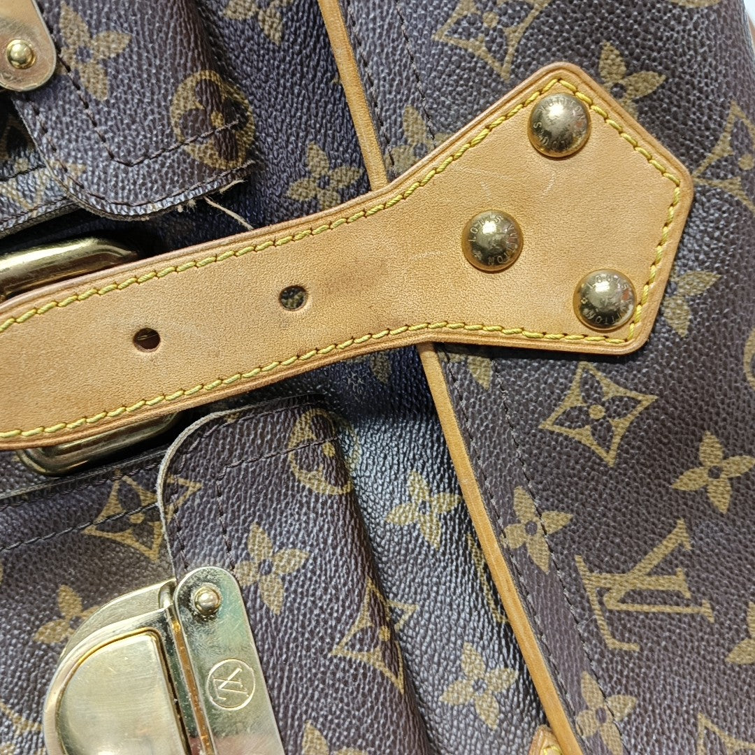 HUDSON PM Monogram Coated Canvas Brown