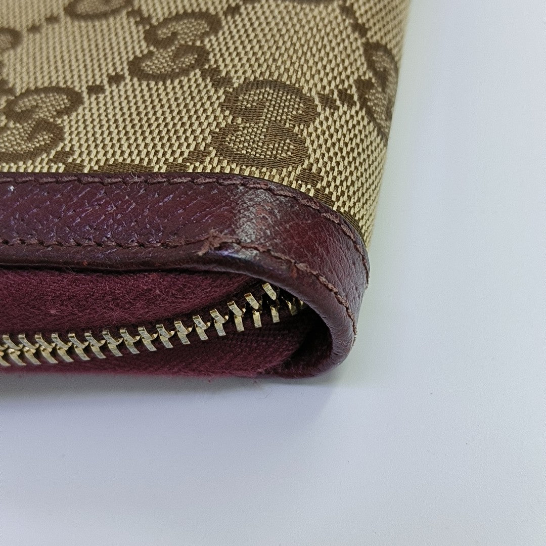Bamboo 1947 Mini Monogram Canvas Brown Wallet