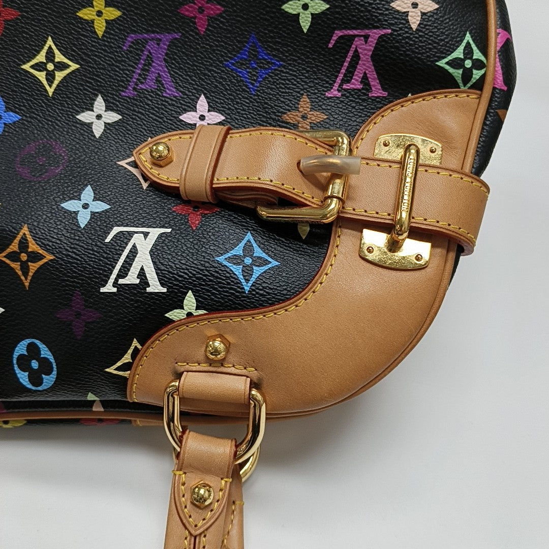 LV × TM CLAUDIA Monogram Coated Canvas Black