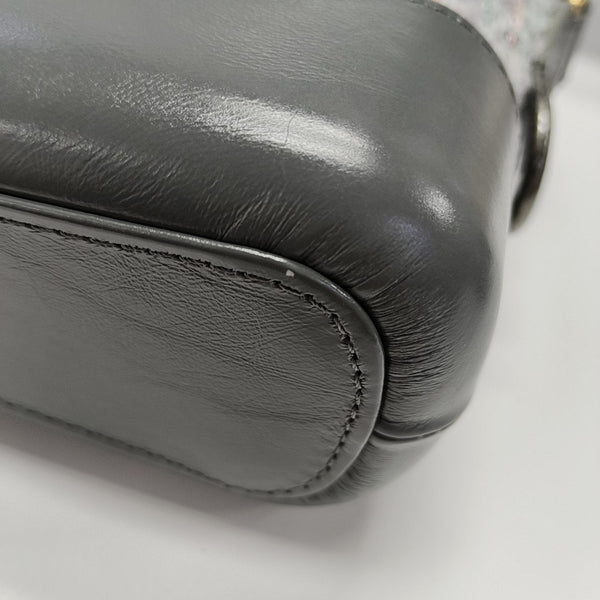 Authenticated pre-owned  GABRIELLE Small Quilted Wool Grey - Shoulder Bag at Looply
