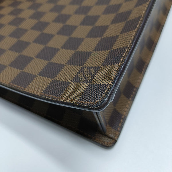 ALTONA PM Damier Ebene Coated Canvas Brown