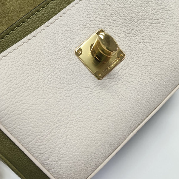 LOCKME TENDER Calfskin Green