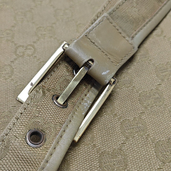Monogram Canvas Tote Bag Beige