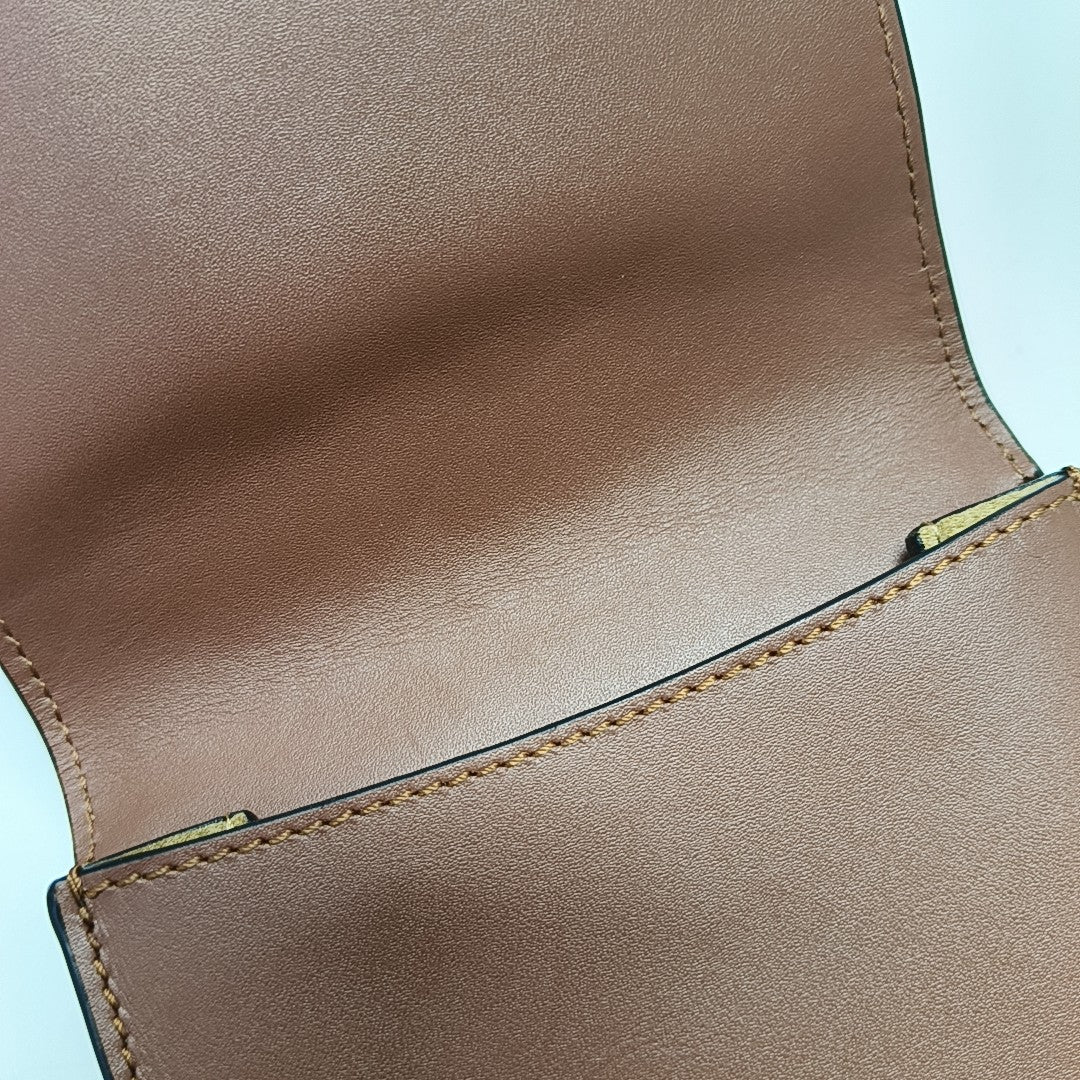 Gusset Calfskin Brown