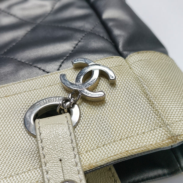 PARIS BIARRITZ Quilted Coated Canvas Gray